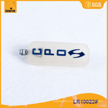 Fermeture à glissière en caoutchouc avec logo personnalisé LR10022